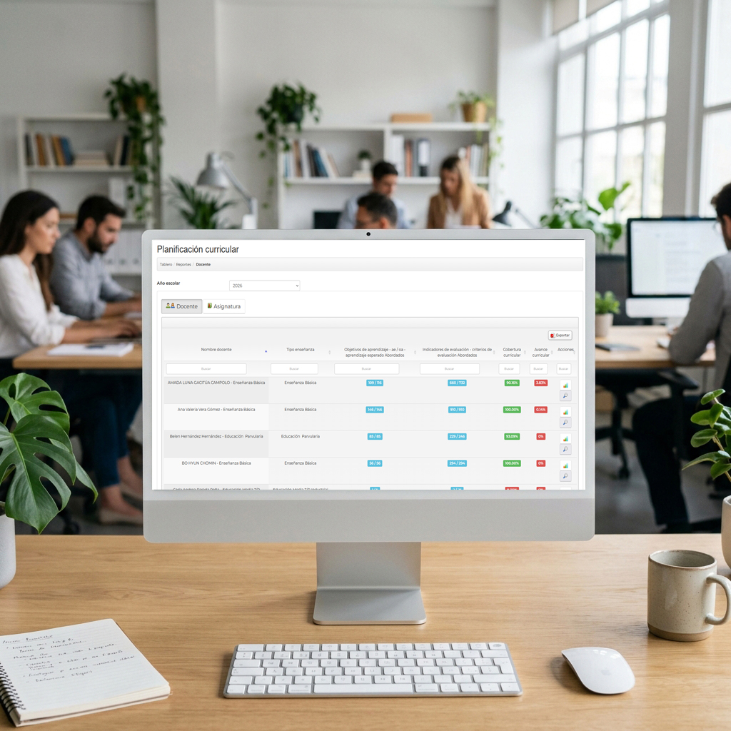 Dashboard analítico de evaluación educativa